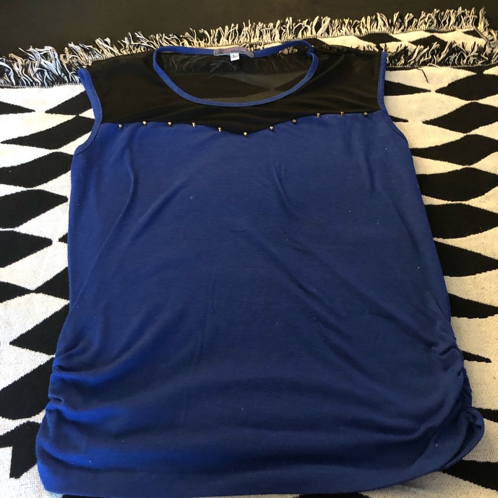 Blue blouse
